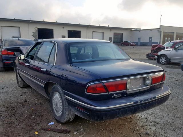 1G4HP52K8WH411999 - 1998 BUICK LESABRE CU BLUE photo 3