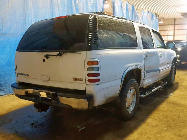 3GKFK16Z34G115620 - 2004 GMC YUKON XL K WHITE photo 4