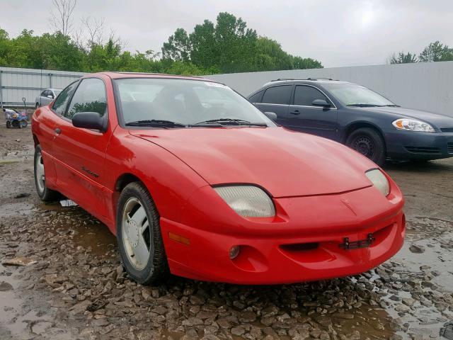 1G2JD12T4X7513697 - 1999 PONTIAC SUNFIRE GT RED photo 1