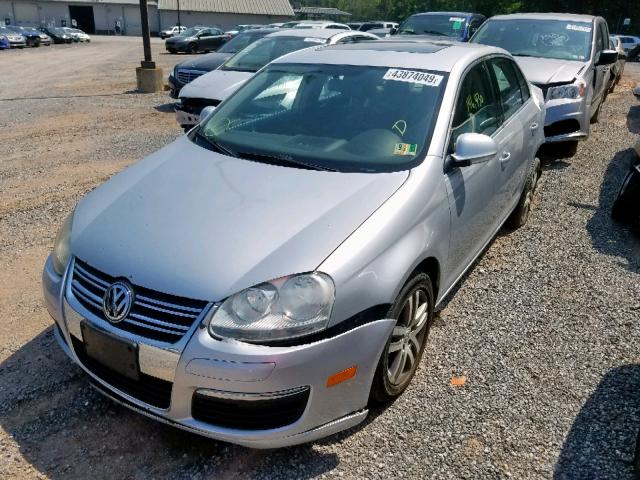 3VWSF71K16M706445 - 2006 VOLKSWAGEN JETTA 2.5 SILVER photo 2