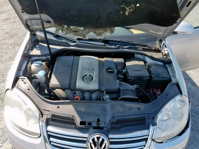 3VWSF71K16M706445 - 2006 VOLKSWAGEN JETTA 2.5 SILVER photo 7