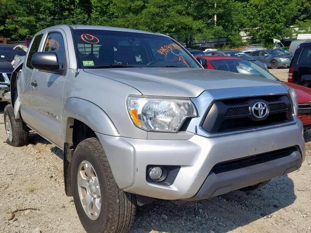 5TFUU4EN2DX060893 - 2013 TOYOTA TACOMA SILVER photo 1