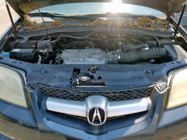 2HNYD18875H519194 - 2005 ACURA MDX TOURIN BLACK photo 7