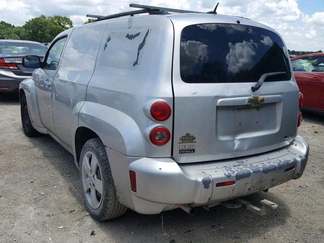 3GCCA85B59S589359 - 2009 CHEVROLET HHR PANEL GRAY photo 3