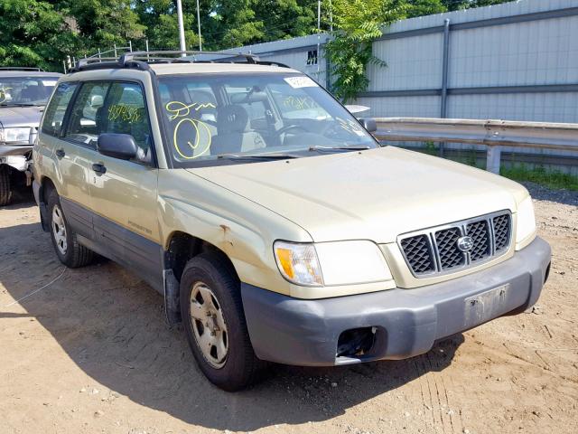 JF1SF63571H730837 - 2001 SUBARU FORESTER L TAN photo 1