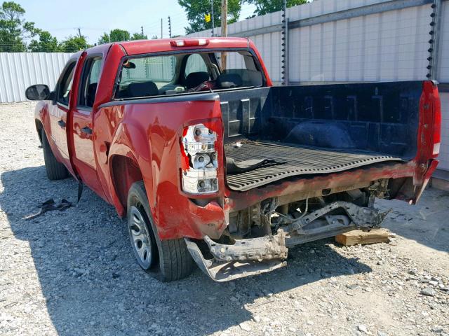 2GTEC13CX81194089 - 2008 GMC SIERRA C15 RED photo 3