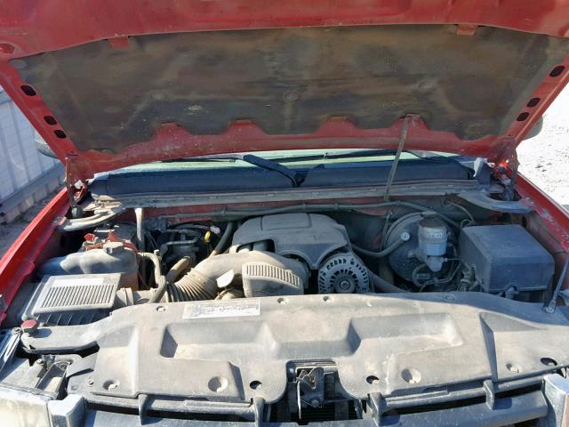 2GTEC13CX81194089 - 2008 GMC SIERRA C15 RED photo 7