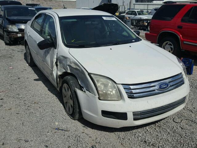 3FAHP06Z87R247772 - 2007 FORD FUSION S WHITE photo 1