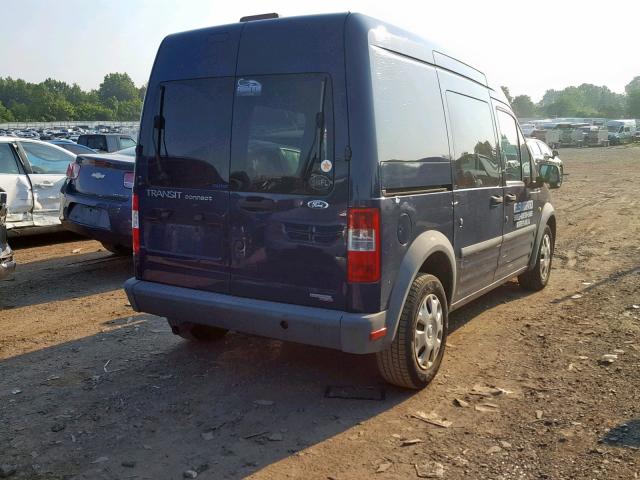 NM0LS6AN3CT087560 - 2012 FORD TRANSIT CO BLUE photo 4