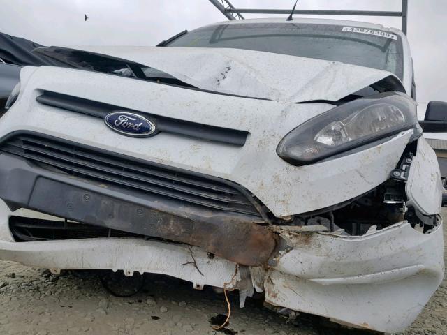 NM0LS6F70E1159047 - 2014 FORD TRANSIT CO WHITE photo 9