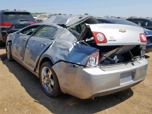 1G1ZH57B88F165168 - 2008 CHEVROLET MALIBU 1LT 银色 照片 3