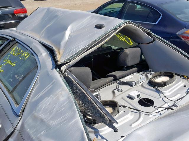 1G1ZH57B88F165168 - 2008 CHEVROLET MALIBU 1LT 银色 照片 9