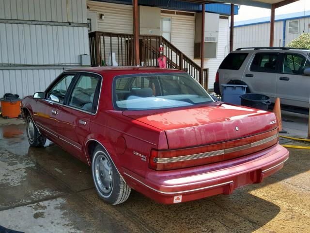 1G4AG55M1T6414572 - 1996 BUICK CENTURY SP RED photo 3