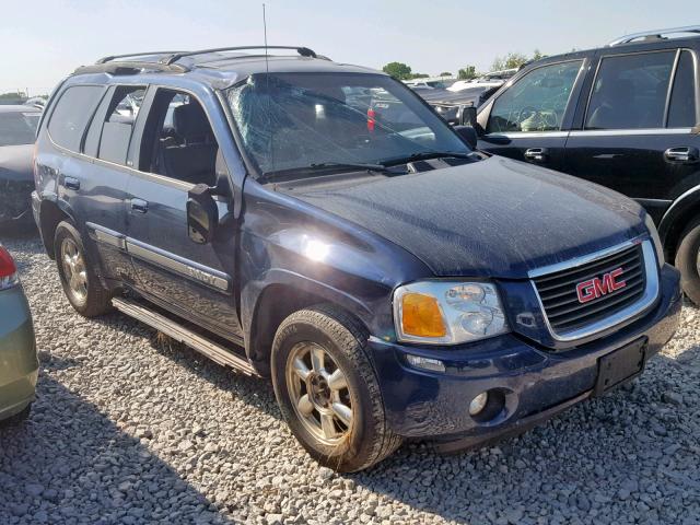 1GKDT13S132316418 - 2003 GMC ENVOY BLUE photo 2