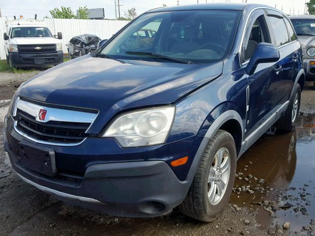 3GSCL33P79S545332 - 2009 SATURN VUE XE BLUE photo 2