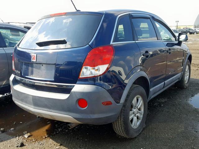 3GSCL33P79S545332 - 2009 SATURN VUE XE BLUE photo 4