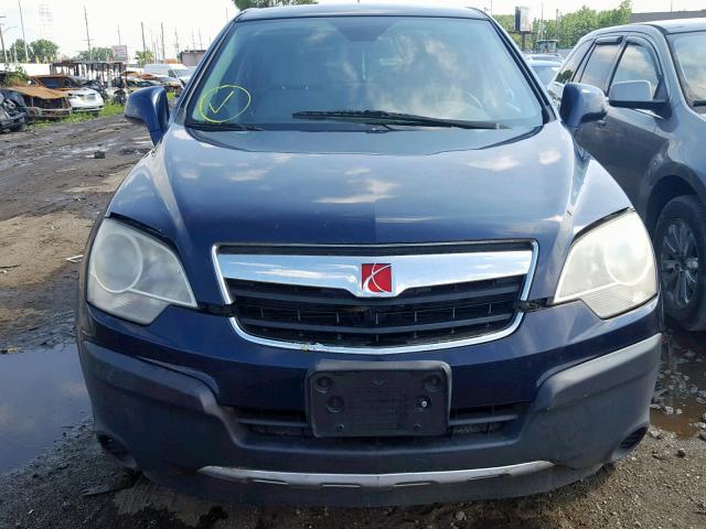 3GSCL33P79S545332 - 2009 SATURN VUE XE BLUE photo 9