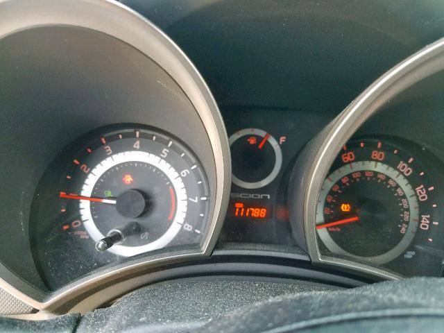 JTKJF5C79B3006138 - 2011 TOYOTA SCION TC მუქწითელი ფოტო 8