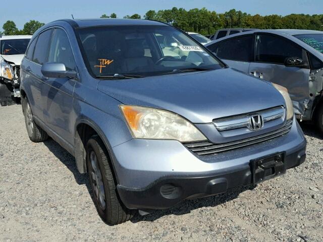 JHLRE38717C007689 - 2007 HONDA CR-V EXL BLUE photo 1