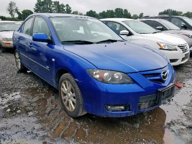 JM1BK123871678449 - 2007 MAZDA 3 S BLUE photo 1