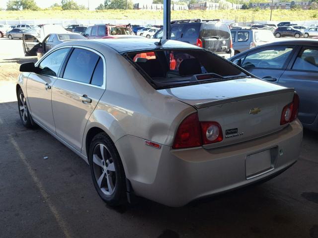 1G1ZC5E10BF286471 - 2011 CHEVROLET MALIBU 1LT TAN photo 3
