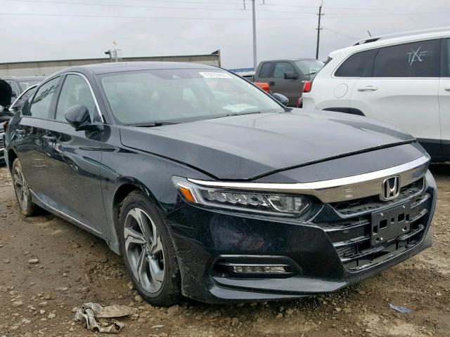 1HGCV1F52KA074008 - 2019 HONDA ACCORD EXL BLACK photo 1