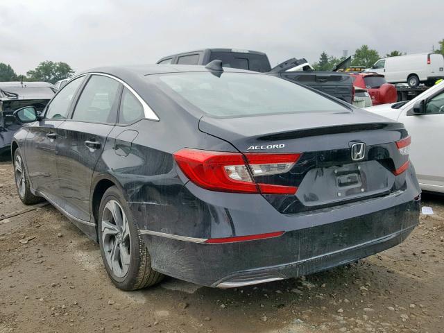 1HGCV1F52KA074008 - 2019 HONDA ACCORD EXL BLACK photo 3