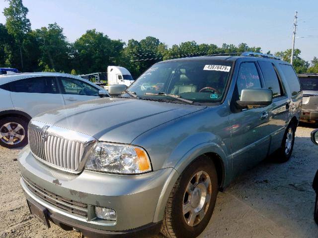 5LMFU285X6LJ21130 - 2006 LINCOLN NAVIGATOR TEAL photo 2