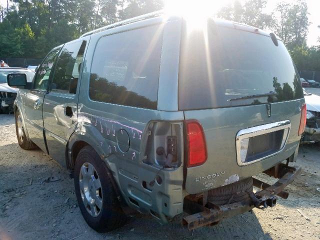 5LMFU285X6LJ21130 - 2006 LINCOLN NAVIGATOR TEAL photo 3
