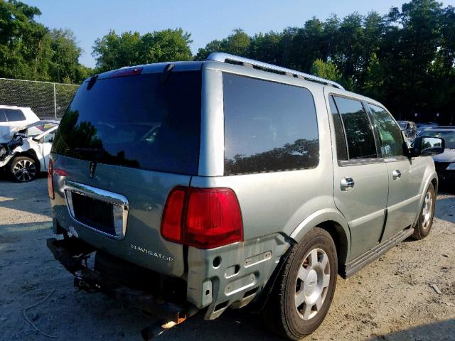 5LMFU285X6LJ21130 - 2006 LINCOLN NAVIGATOR TEAL photo 4
