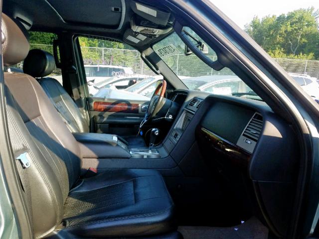 5LMFU285X6LJ21130 - 2006 LINCOLN NAVIGATOR TEAL photo 5