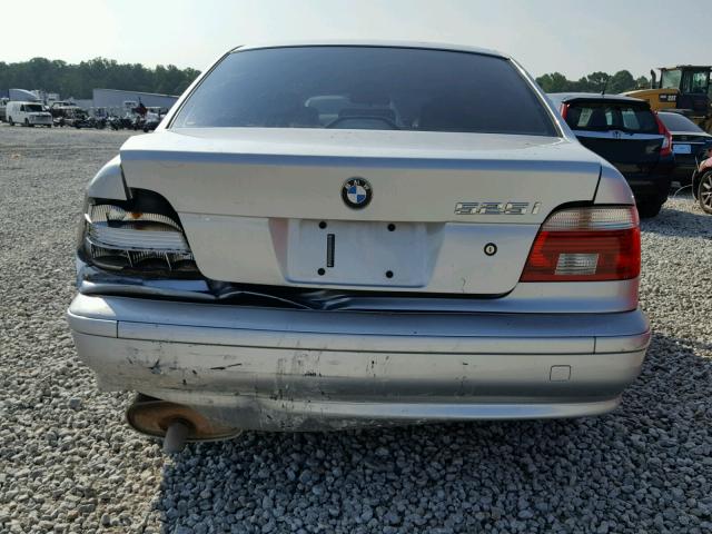 WBADT43401GX22590 - 2001 BMW 525 I AUTO SILVER photo 9