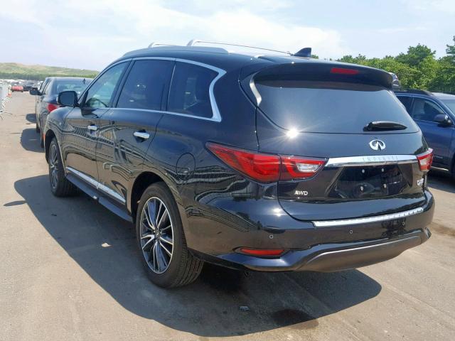 5N1DL0MM2KC524446 - 2019 INFINITI QX60 LUXE BLACK photo 3