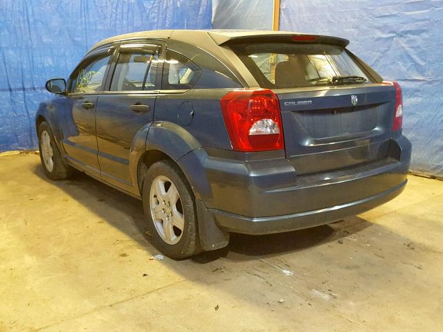 1B3HB28B48D661907 - 2008 DODGE CALIBER GREEN photo 3