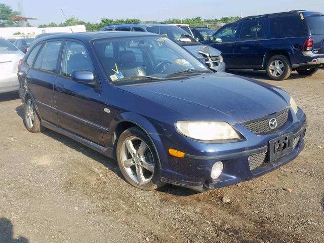 JM1BJ245031144069 - 2003 MAZDA PROTEGE PR BLUE photo 1