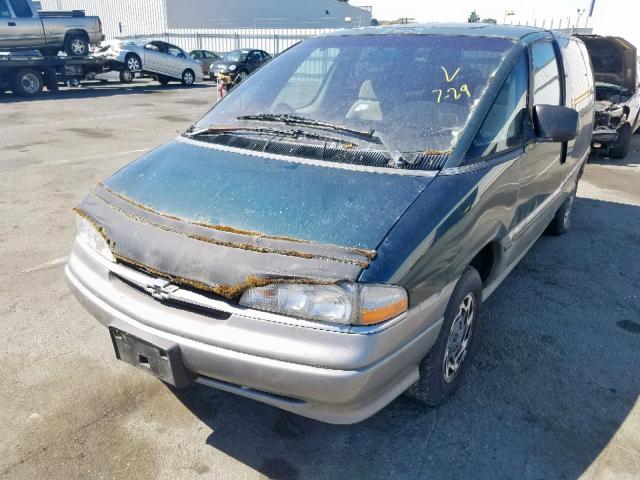 1GNDU06L6ST148864 - 1995 CHEVROLET LUMINA APV GREEN photo 2