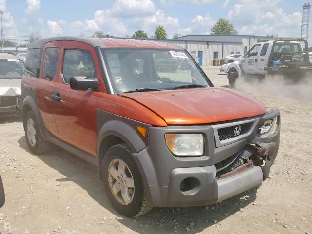 5J6YH28503L036890 - 2003 HONDA ELEMENT EX ORANGE photo 1