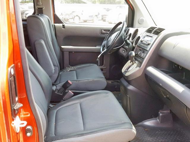 5J6YH28503L036890 - 2003 HONDA ELEMENT EX ORANGE photo 5