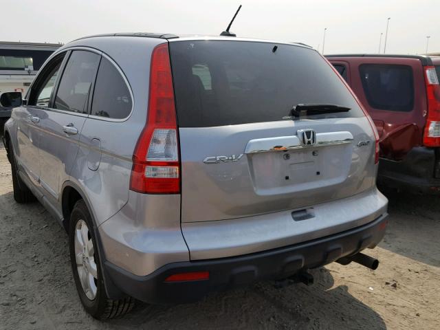 JHLRE48787C115099 - 2007 HONDA CR-V EXL GRAY photo 3