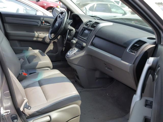 JHLRE48787C115099 - 2007 HONDA CR-V EXL GRAY photo 5