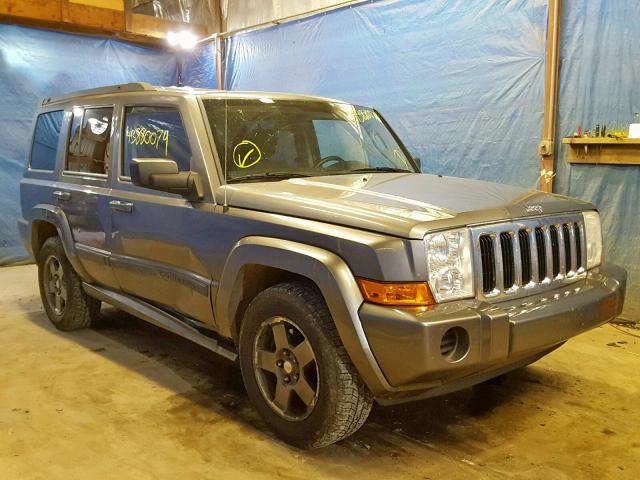 1J8HG48K97C626689 - 2007 JEEP COMMANDER CHARCOAL photo 1