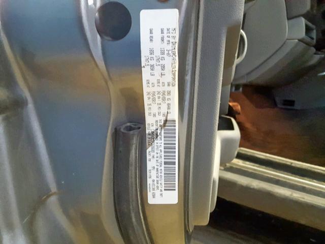 1J8HG48K97C626689 - 2007 JEEP COMMANDER CHARCOAL photo 10