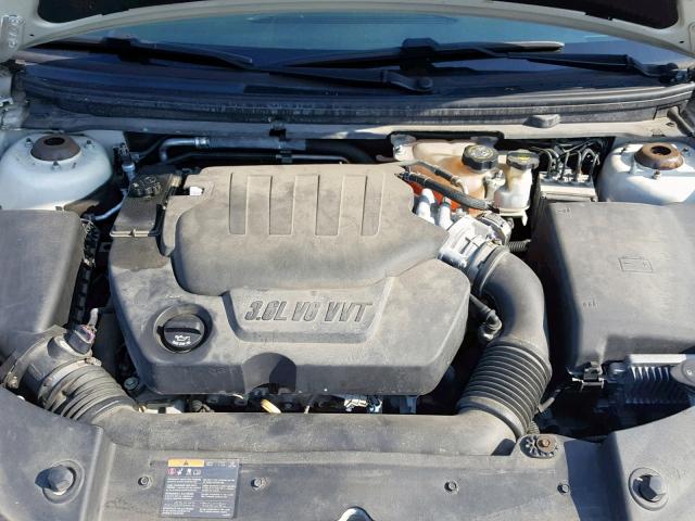 1G1ZE5E72BF337256 - 2011 CHEVROLET MALIBU LTZ WHITE photo 7