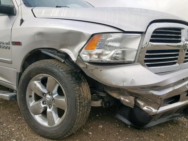 1C6RR7GM4FS610714 - 2015 RAM 1500 SLT GRAY photo 9