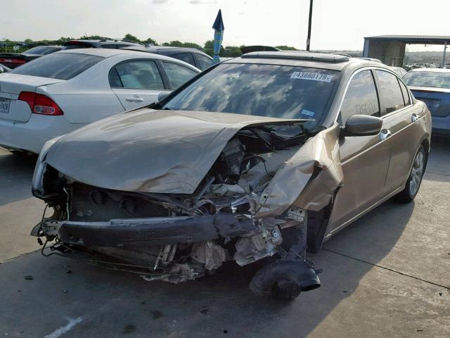 1HGCP36809A003688 - 2009 HONDA ACCORD EXL CREAM photo 2