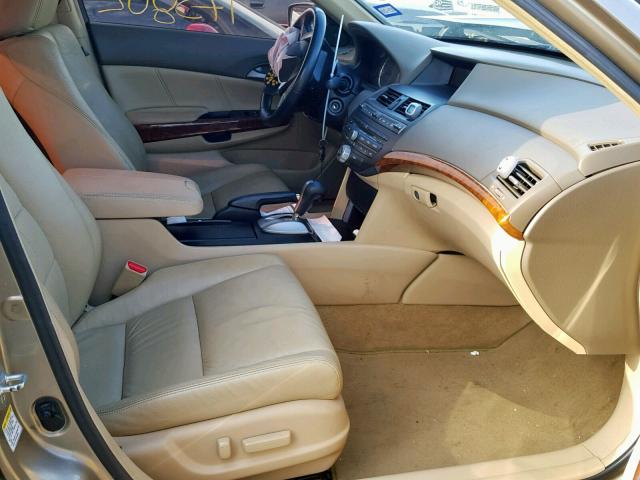 1HGCP36809A003688 - 2009 HONDA ACCORD EXL CREAM photo 5