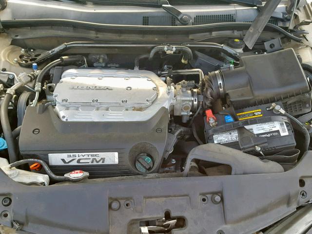 1HGCP36809A003688 - 2009 HONDA ACCORD EXL CREAM photo 7