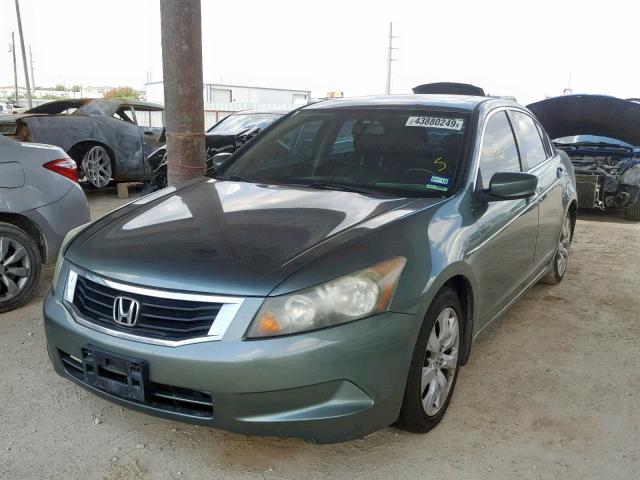 1HGCP2F81AA148009 - 2010 HONDA ACCORD EXL GREEN photo 2