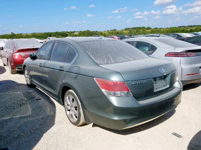 1HGCP2F81AA148009 - 2010 HONDA ACCORD EXL GREEN photo 3