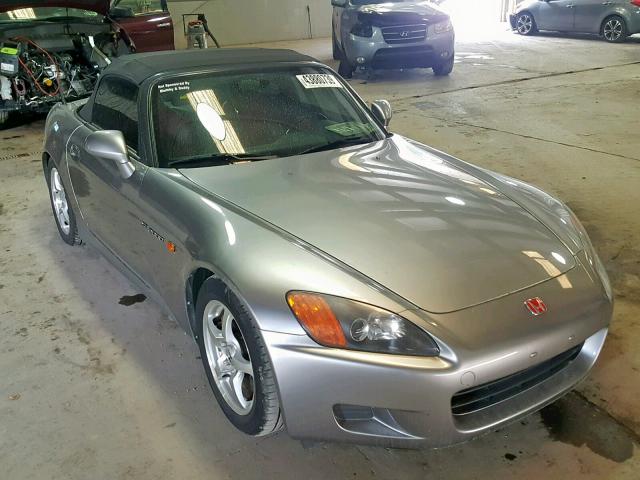 JHMAP1140YT001066 - 2000 HONDA S2000 SILVER photo 1